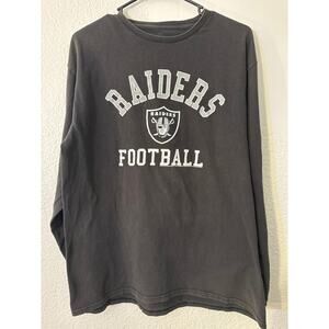Kids large, long sleeve raider T-shirt